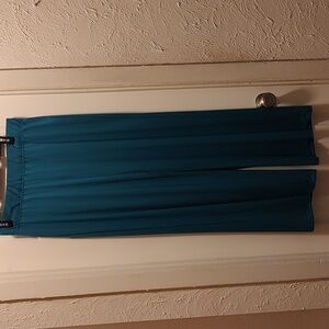 Wide leg pant teal size 14/16